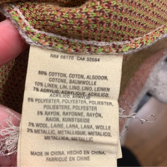 Anthropologie Knit and Knotted Embroidered Petals Swing Sweater Dress S - Picture 9 of 13